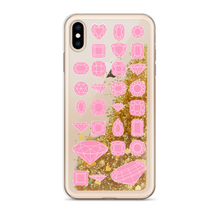 Load image into Gallery viewer, On Beam's End!! iPhone X/XR/XS/XS Max Pink Diamonds Liquid Glitter Phone Case