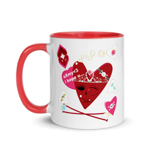 Load image into Gallery viewer, U Cross My Heart Obvious Message Mug : "Meet the Queen"