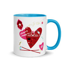 Load image into Gallery viewer, U Cross My Heart Obvious Message Mug : "Meet the Queen"