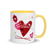 Load image into Gallery viewer, U Cross My Heart Obvious Message Mug : "Meet the Queen"