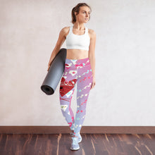 Load image into Gallery viewer, U Cross My Heart Collection : "Meet the Queen" Yoga Pants