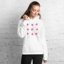 Load image into Gallery viewer, U Cross My Heart Collection : Queen of Hearts ...in jars Unisex Hoodie