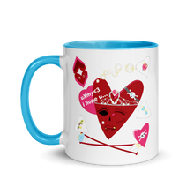 Load image into Gallery viewer, U Cross My Heart Obvious Message Mug : "Meet the Queen"