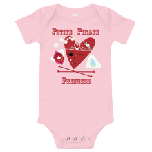 Load image into Gallery viewer, U Cross My Heart Collection : Baby One Piece Petite Pirate Princess