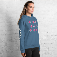 Load image into Gallery viewer, U Cross My Heart Collection : Queen of Hearts ...in jars Unisex Hoodie