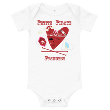 Load image into Gallery viewer, U Cross My Heart Collection : Baby One Piece Petite Pirate Princess