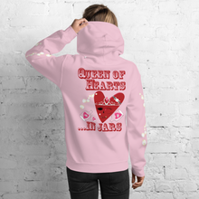 Load image into Gallery viewer, U Cross My Heart Collection : Queen of Hearts ...in jars Unisex Hoodie