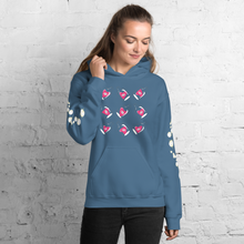 Load image into Gallery viewer, U Cross My Heart Collection : Queen of Hearts ...in jars Unisex Hoodie
