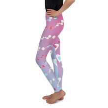 Load image into Gallery viewer, U Cross My Heart Collection : Youth 8-20 Queen of Hearts Leggings