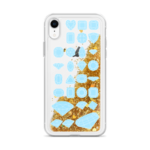 Load image into Gallery viewer, On Beam's End!! iPhone X/XR/XS/XS Max Baby Blue Diamonds Liquid Glitter Phone Case