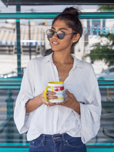 Load image into Gallery viewer, Obvious message mugs: Untangle into royal-tea...