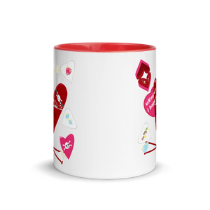 U Cross My Heart Obvious Message Mug : "Meet the Queen"