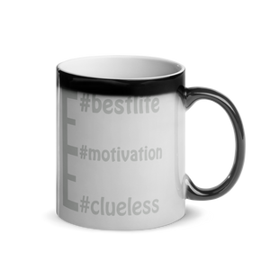 Hidden #message mugs: #clueless #motivation #bestlife