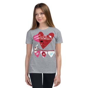 U Cross My Heart Collection : Youth Small/Medium Queen Tee