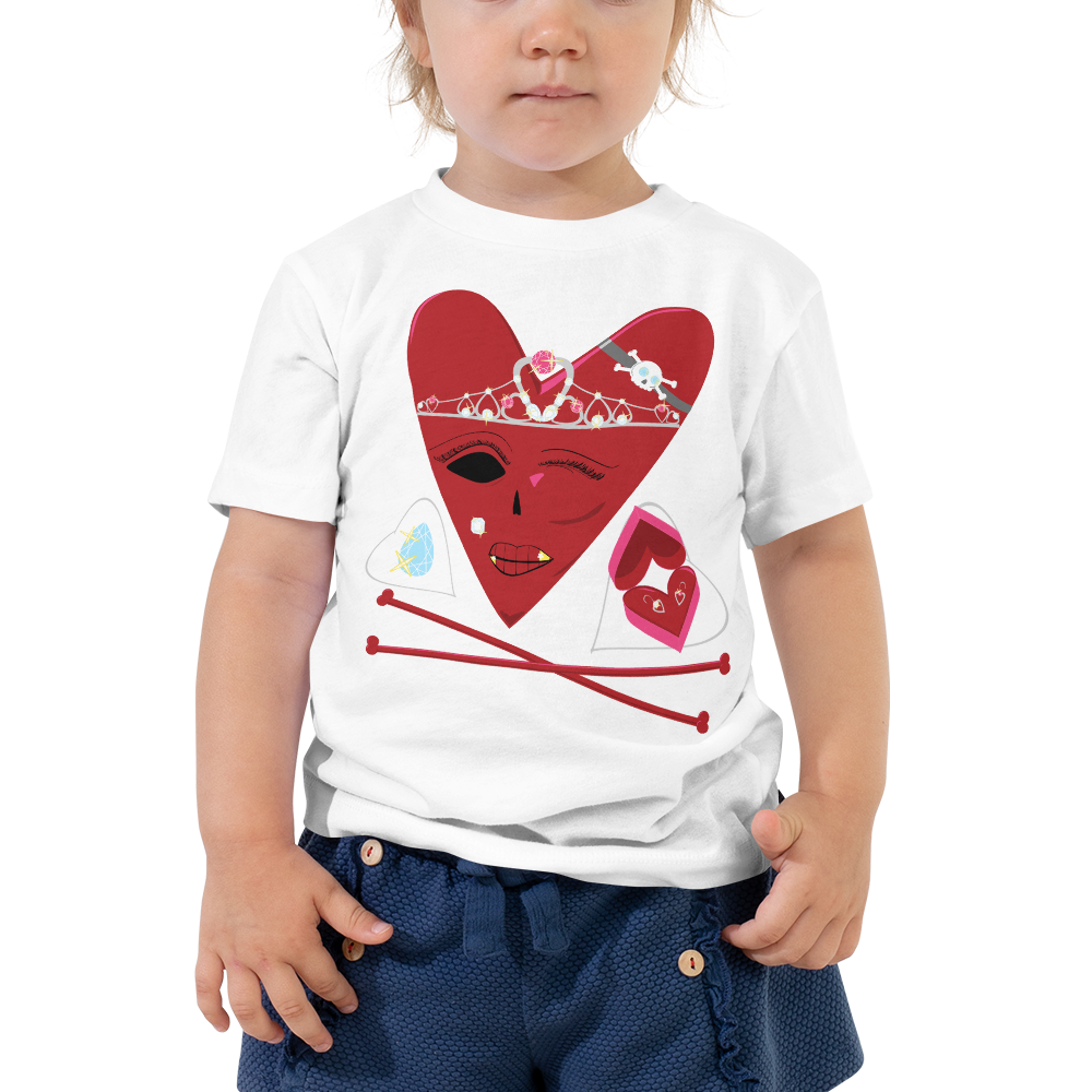 U Cross My Heart Collection : Toddler 4T/5T Queen Tee