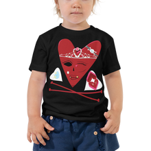 Load image into Gallery viewer, U Cross My Heart Collection : Toddler 2T/3T Queen Tee
