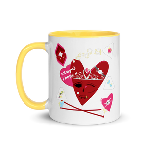 U Cross My Heart Obvious Message Mug : "Meet the Queen"