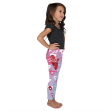 Load image into Gallery viewer, U Cross My Heart Collection : Youth 2T-7 Queen of Hearts leggings
