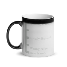 Load image into Gallery viewer, hidden Physics message mug : Wrong reference frame
