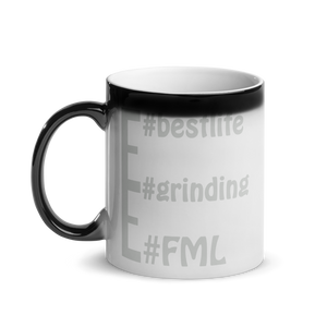 Hidden #message mugs: #FML #grinding #bestlife