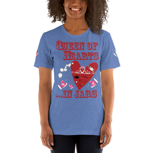 U Cross My Heart Collection : Queen of Hearts ...in jars Tee