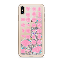 Load image into Gallery viewer, On Beam&#39;s End!! iPhone X/XR/XS/XS Max Pink Diamonds Liquid Glitter Phone Case
