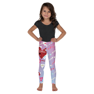 U Cross My Heart Collection : Youth 2T-7 Queen of Hearts leggings