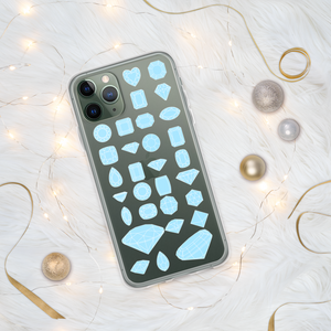 On Beam's End!! iPhone 11/11 Pro/11 Pro Max Baby Blue Diamonds Phone Case