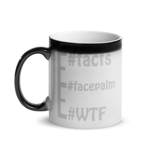 Hidden #message mugs: #WTF #facepalm #facts