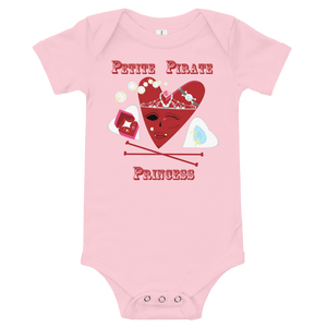 U Cross My Heart Collection : Baby One Piece Petite Pirate Princess