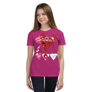 U Cross My Heart Collection : Youth Small/Medium Queen Tee