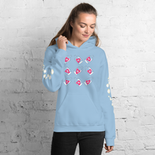 Load image into Gallery viewer, U Cross My Heart Collection : Queen of Hearts ...in jars Unisex Hoodie
