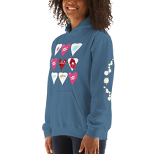 Load image into Gallery viewer, U Cross My Heart Collection : &quot;Meet the Queen&quot; Unisex Hoodie
