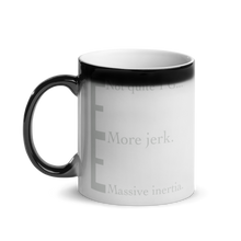 Load image into Gallery viewer, hidden Physics message mug : Massive inertia
