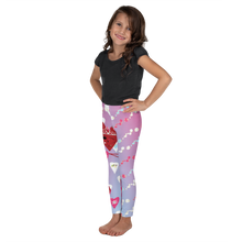 Load image into Gallery viewer, U Cross My Heart Collection : Youth 2T-7 Queen of Hearts leggings
