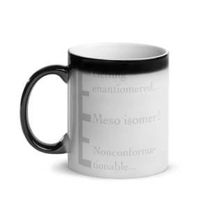 Hidden Chemistry message mug : Nonconformationable