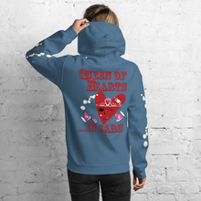 Load image into Gallery viewer, U Cross My Heart Collection : Queen of Hearts ...in jars Unisex Hoodie
