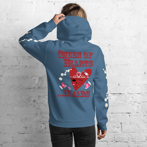 U Cross My Heart Collection : Queen of Hearts ...in jars Unisex Hoodie