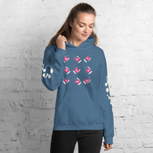 Load image into Gallery viewer, U Cross My Heart Collection : Queen of Hearts ...in jars Unisex Hoodie
