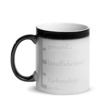 Load image into Gallery viewer, Hidden Chemistry message mug : Carboxylicly acidic
