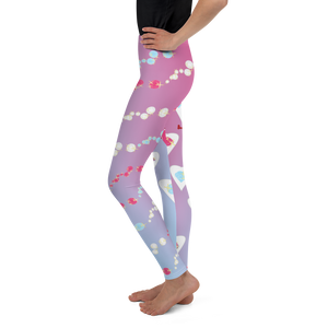 U Cross My Heart Collection : Youth 8-20 Queen of Hearts Leggings