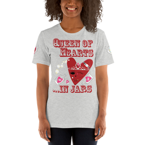 U Cross My Heart Collection : Queen of Hearts ...in jars Tee