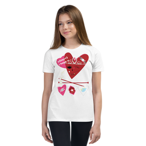 U Cross My Heart Collection : Youth Large/X-Large Queen Tee