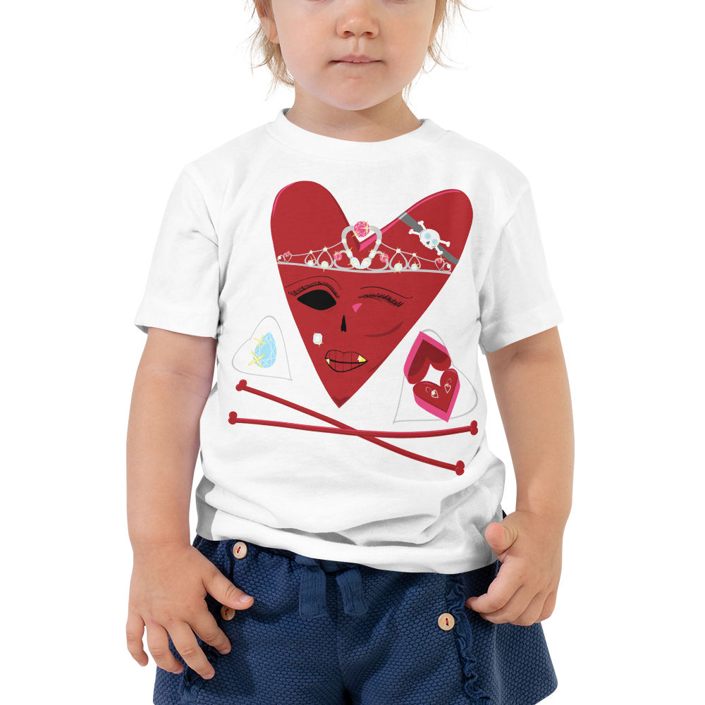 U Cross My Heart Collection : Toddler 2T/3T Queen Tee